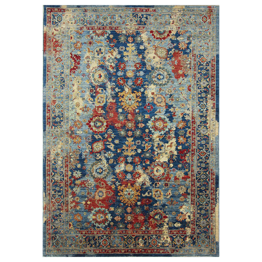 ARYANA SAMAR LIGHT BLUE / MULTI 6' X 8'7"