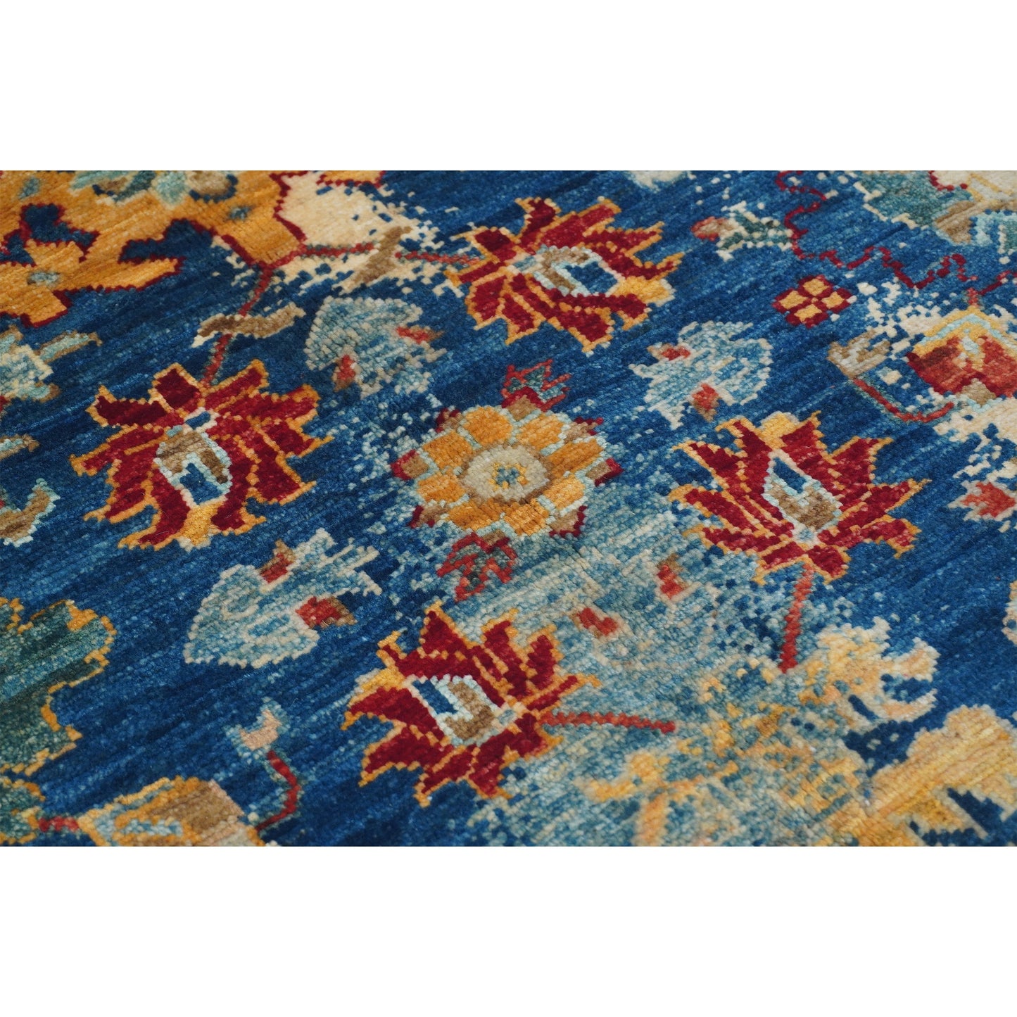 ARYANA SAMAR LIGHT BLUE / MULTI 6' X 8'7"