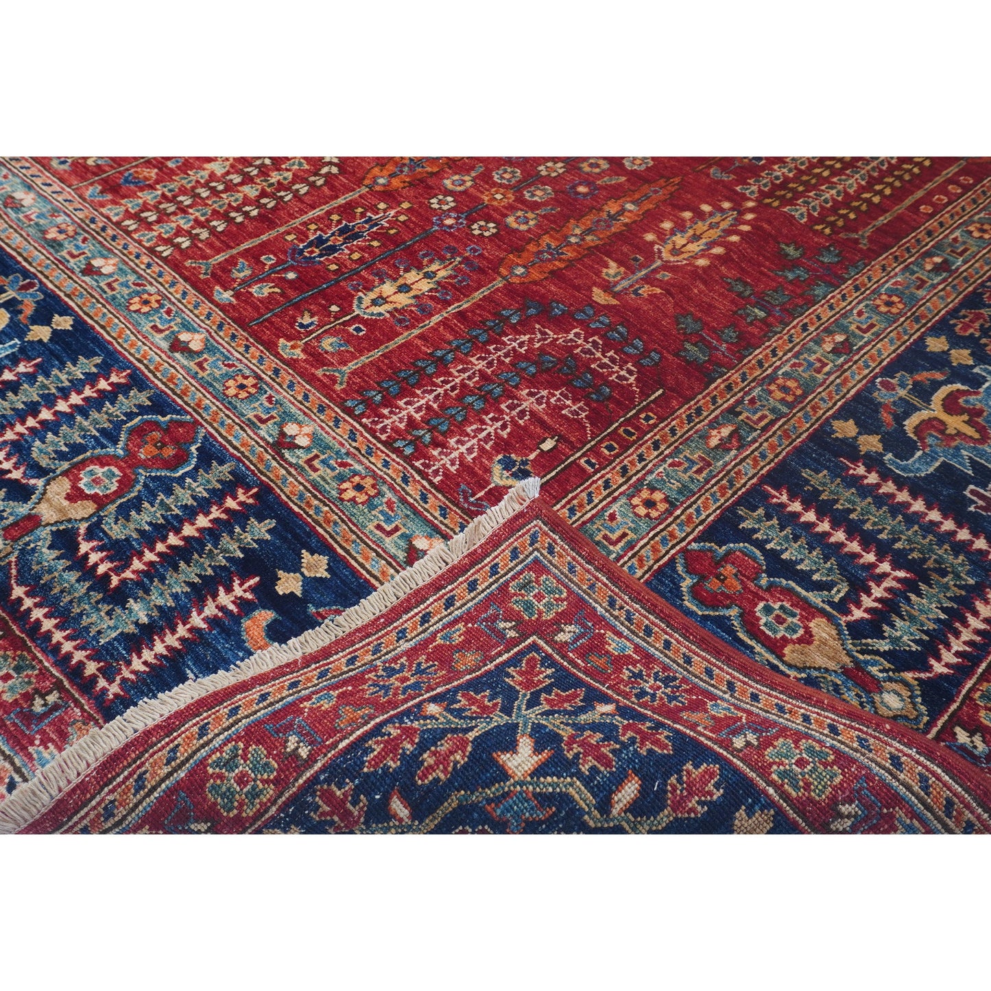 ARYANA ARYAN RED / BLUE 8' X 9'9"