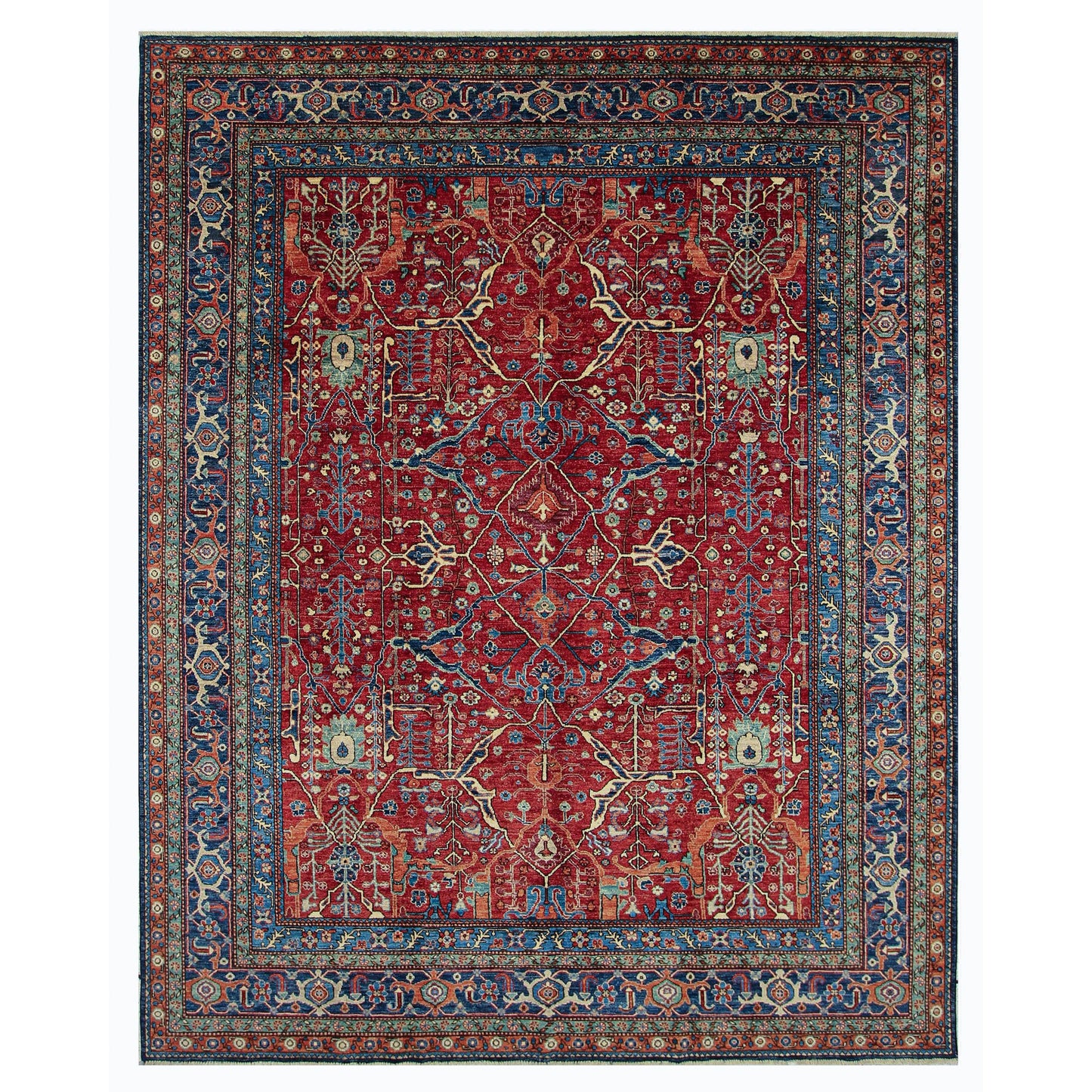 ARYANA ARYAN RED / BLUE 8' X 10'