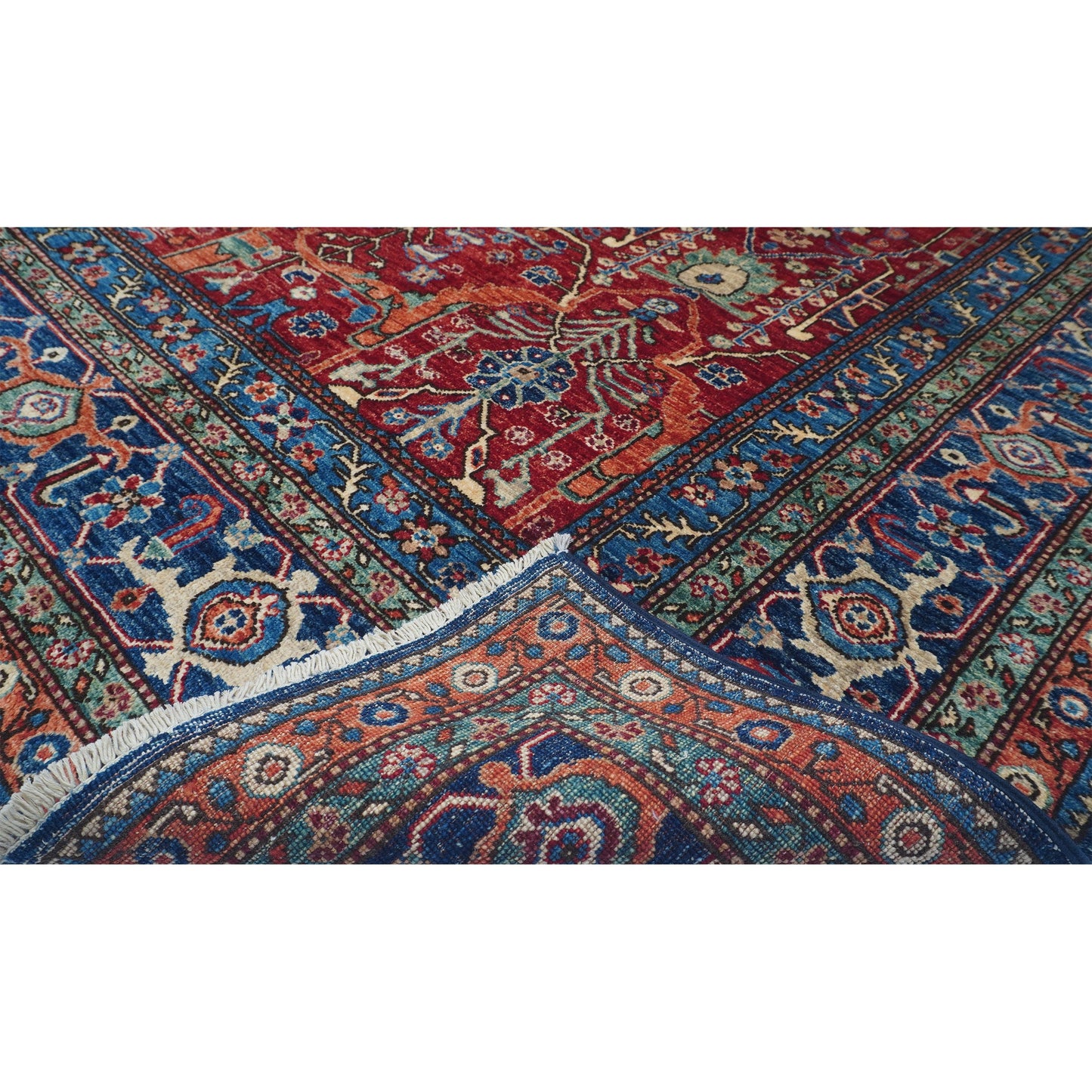ARYANA ARYAN RED / BLUE 8' X 10'
