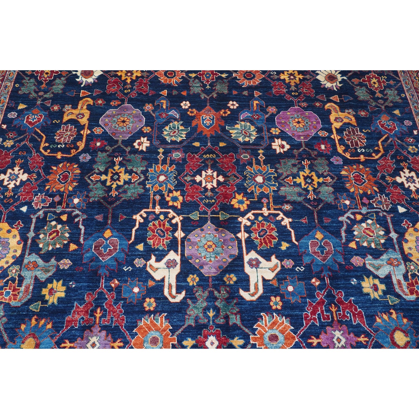 ARYANA ARYAN BLUE / RED 8'4" X 9'8"