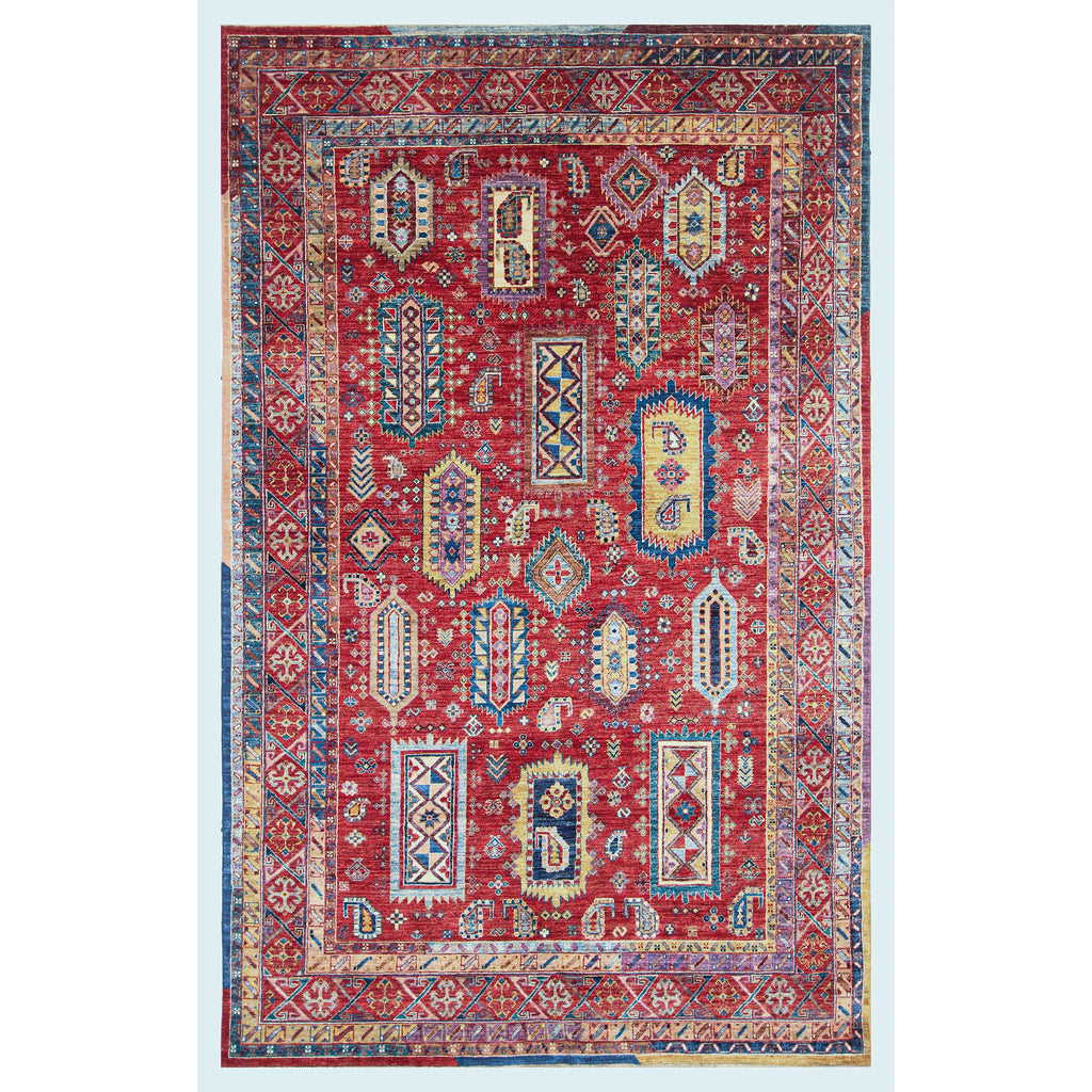 ARYANA ARYAN RED / MULTI 5'9" X 9'3"
