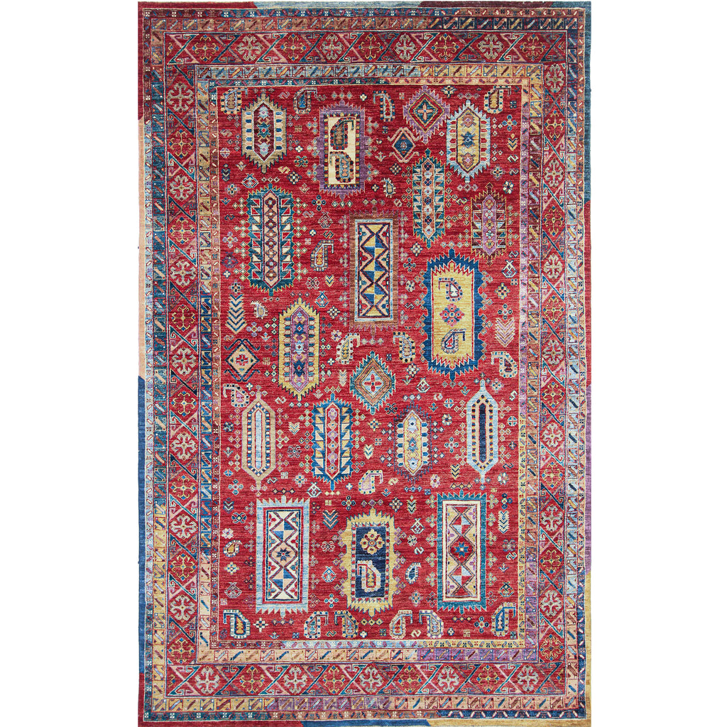 ARYANA ARYAN RED / MULTI 5'9" X 9'3"