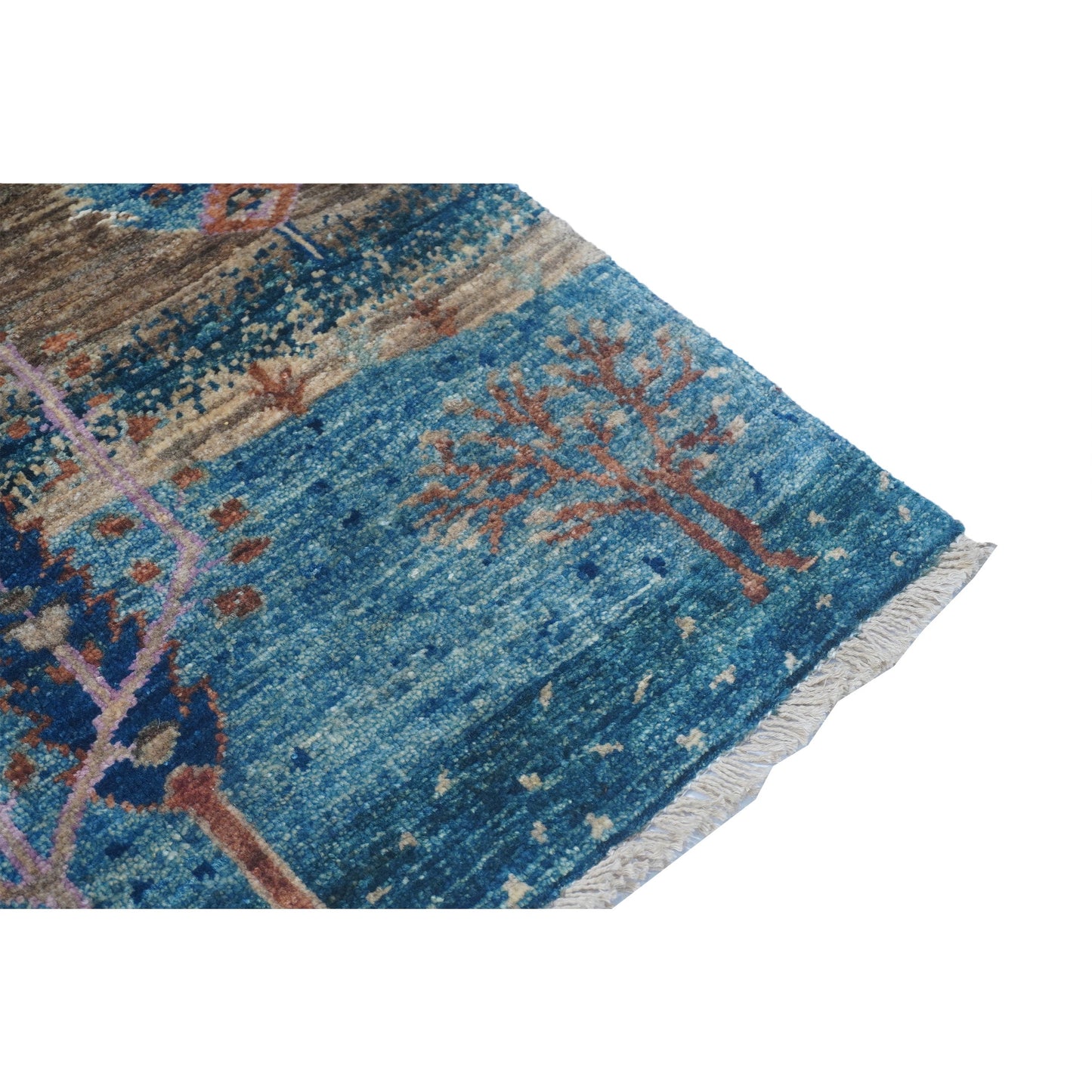 ARYANA GABEH BLUE / MULTI 3'11" X 5'10"