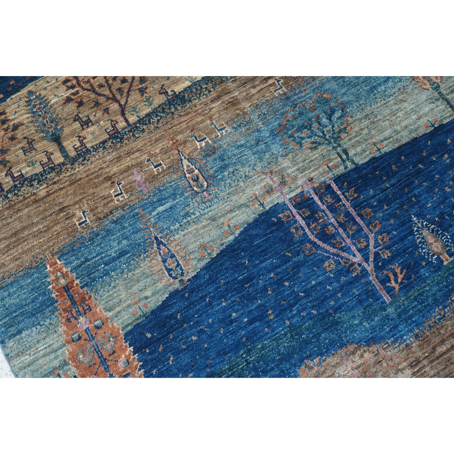 ARYANA GABEH BLUE / MULTI 3'11" X 5'10"