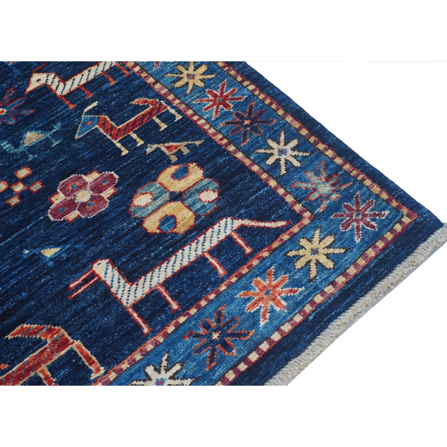 ARYANA ARYAN BLUE / MULTI 5'9" X 9'