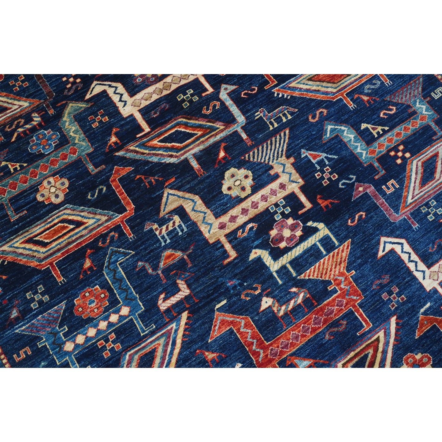 ARYANA ARYAN BLUE / MULTI 5'9" X 9'