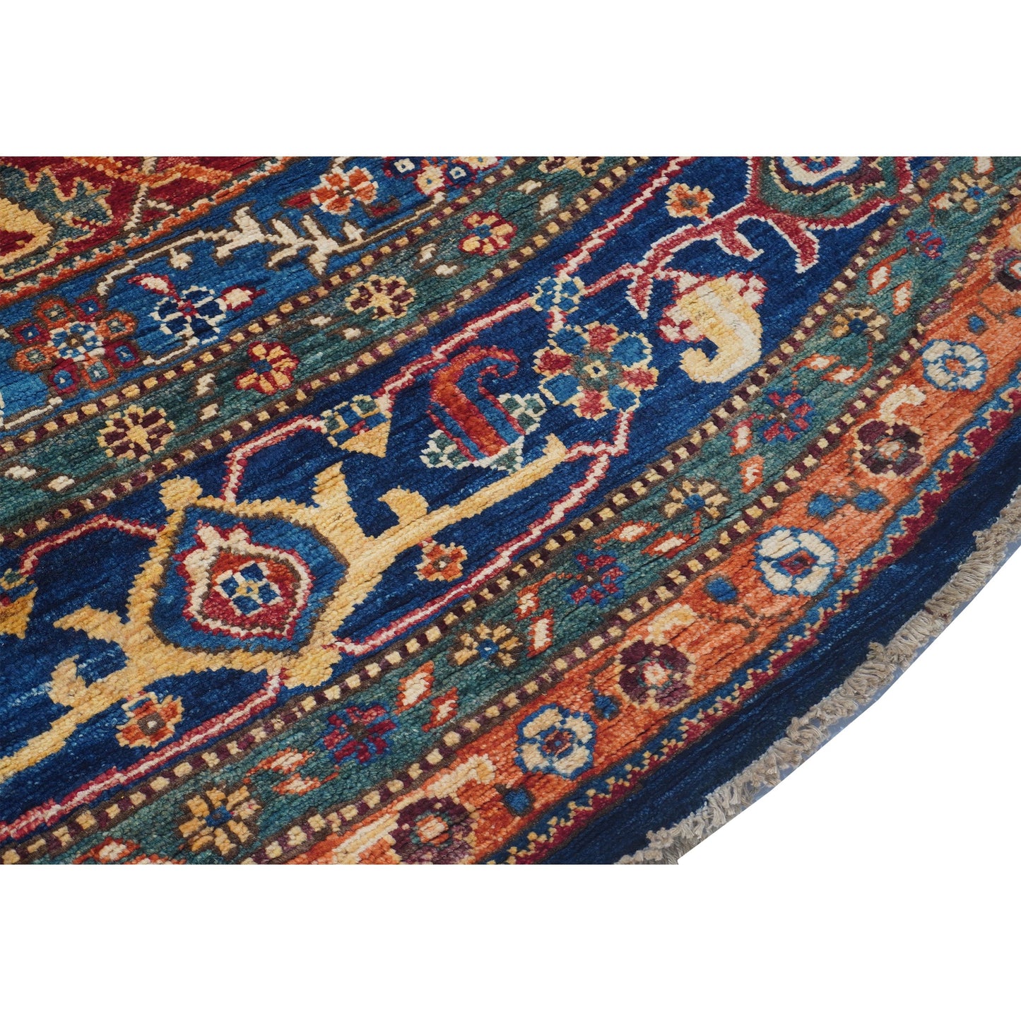 ARYANA SAMAR RED / BLUE 9'6" X 9'9"