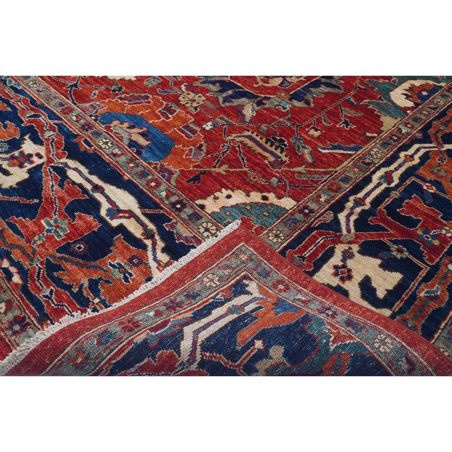 ARYANA ARYAN RED / BLUE 8'8" X 15'3"