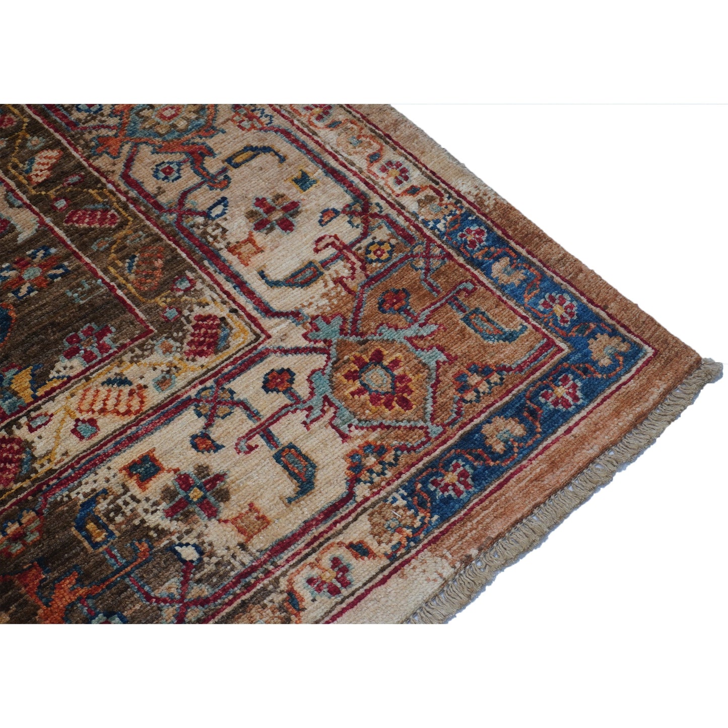 ARYANA SAMAR BEIGE / BLUE 8'1" X 9'9"