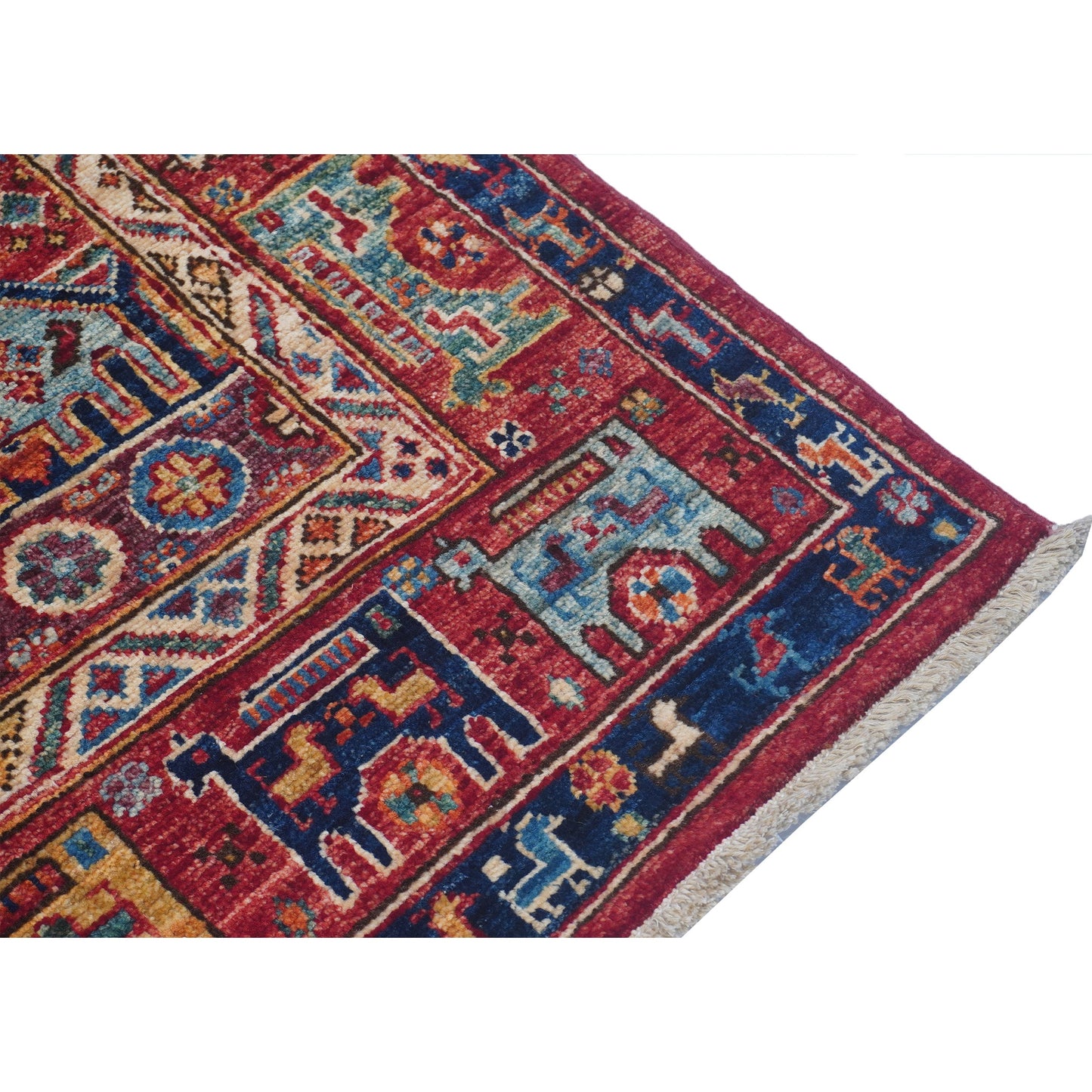 ARYANA ARYAN RED / MULTI 4'11" X 6'10"