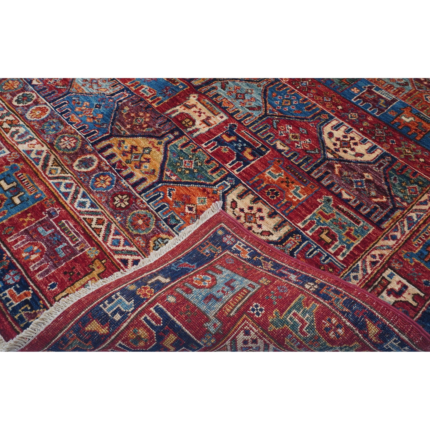 ARYANA ARYAN RED / MULTI 4'11" X 6'10"