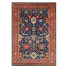 ARYANA ARYAN BLUE / RED 5'10" X 8'5"