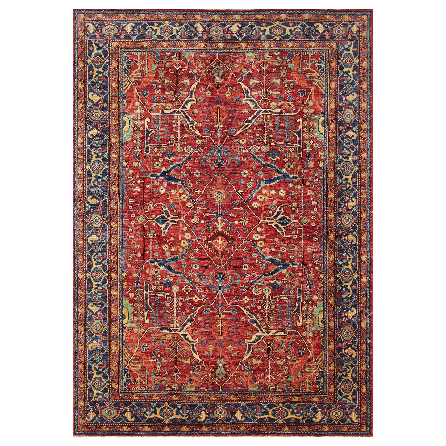 ARYANA SAMAR RED / BLUE 6'1" X 8'10"