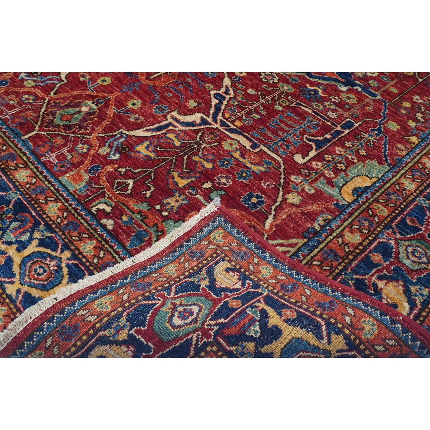 ARYANA SAMAR RED / BLUE 6'1" X 8'10"