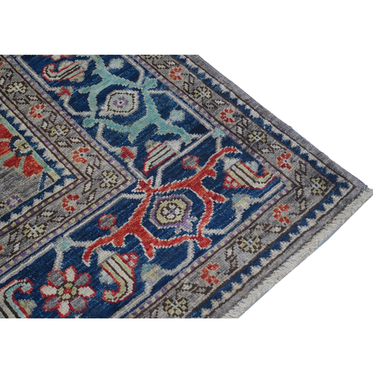 ARYANA SAMAR GREY / BLUE 5'11" X 9'3"