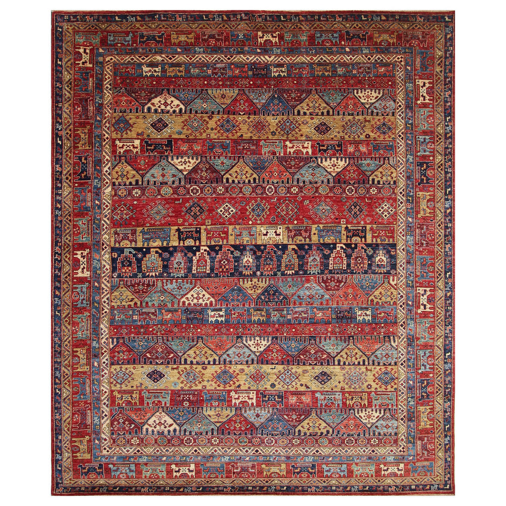 ARYANA ARYAN RED / MULTI 8'1" X 9'10"