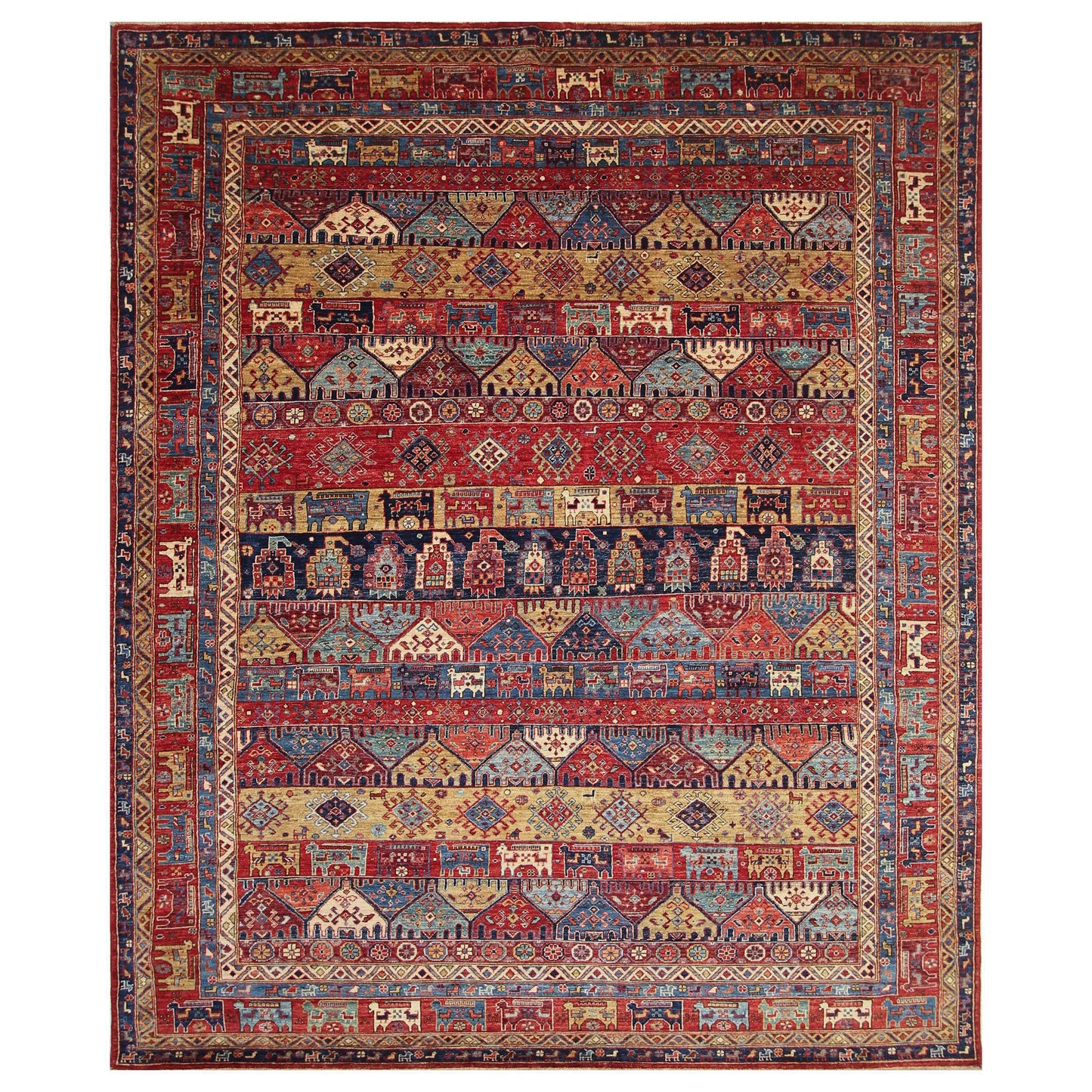 ARYANA ARYAN RED / MULTI 8'1" X 9'10"