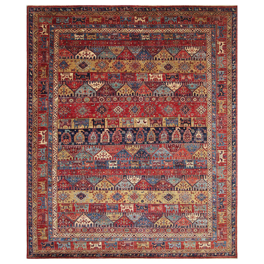 ARYANA ARYAN RED / MULTI 8'1" X 9'10"