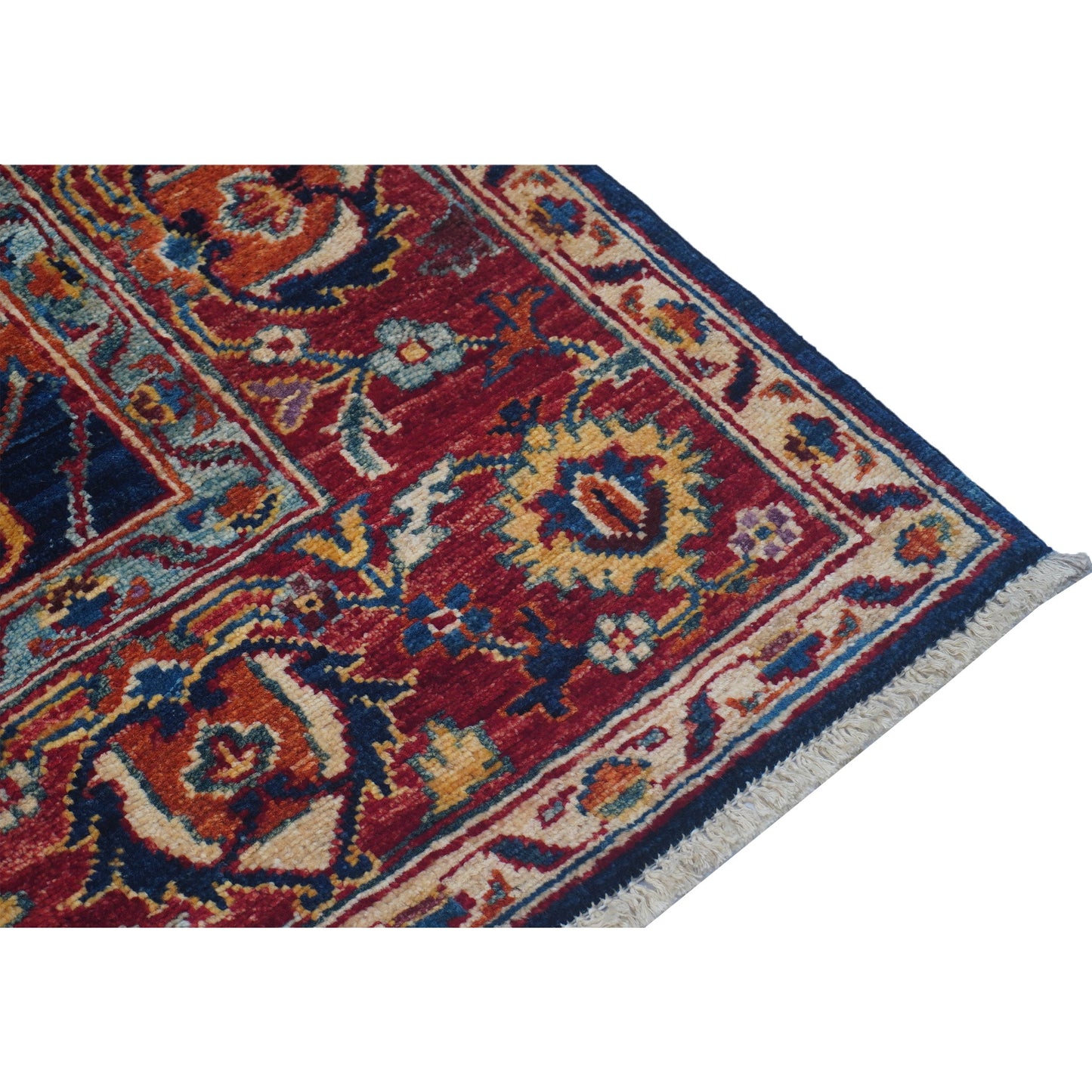 ARYANA ARYAN BLUE / RED 5'9" X 9'
