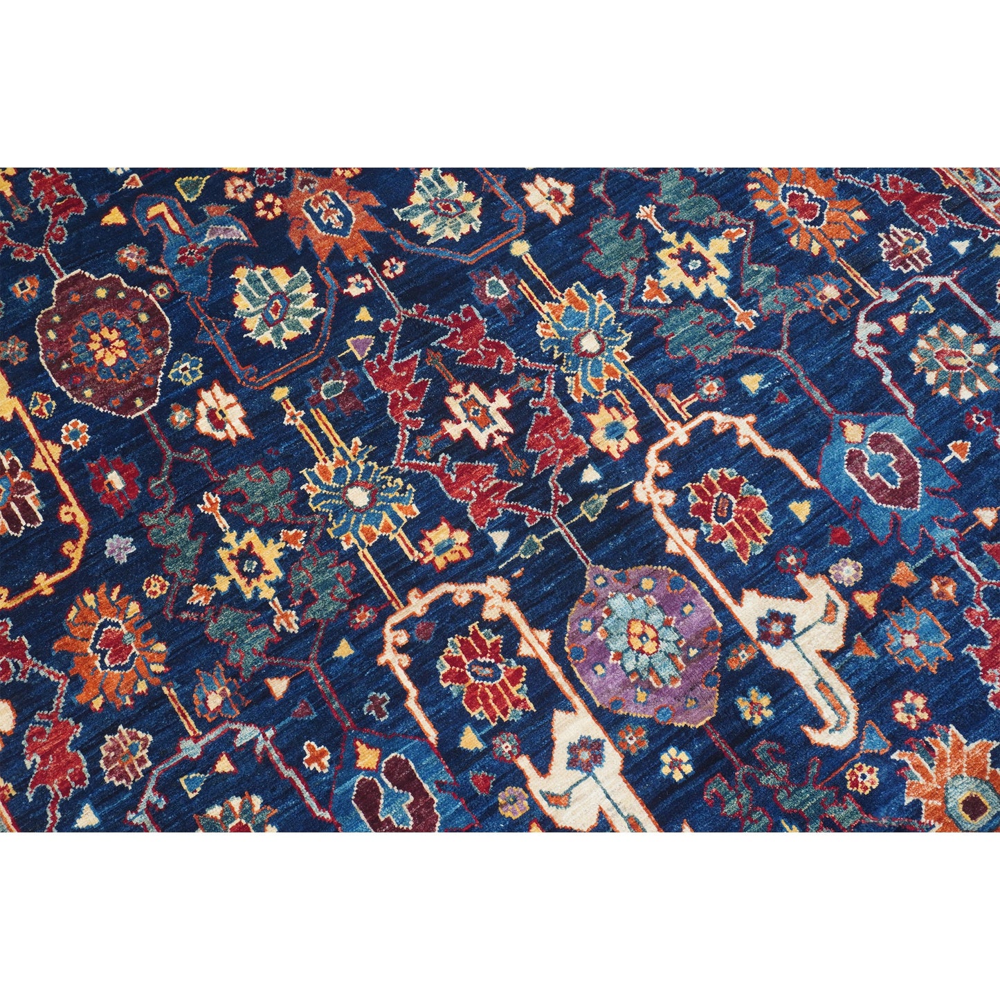 ARYANA ARYAN BLUE / RED 5'9" X 9'