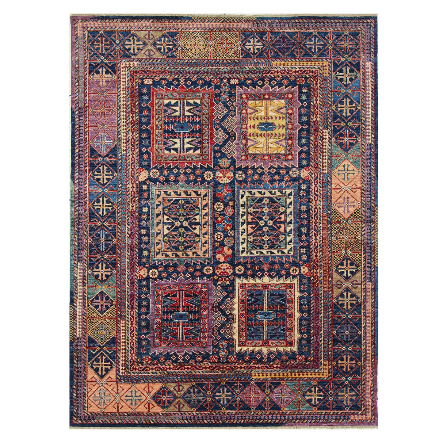 ARYANA SAMAR BLUE / MULTI 6' X 7'11"
