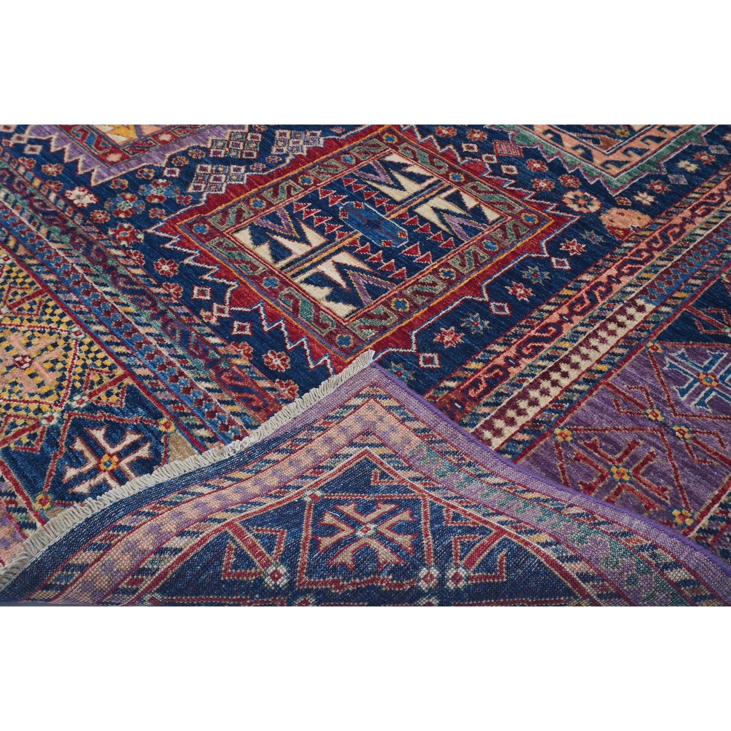ARYANA SAMAR BLUE / MULTI 6' X 7'11"