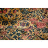 ANTIQUE PERSIAN FINE LAVAR KIRMAN GREEN 9'6" X 15'7"