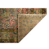 ANTIQUE PERSIAN FINE LAVAR KIRMAN GREEN 9'6" X 15'7"