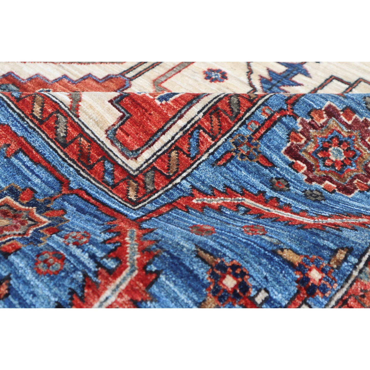 ARYANA ARYAN IVORY / LIGHT BLUE 6' X 8'11"