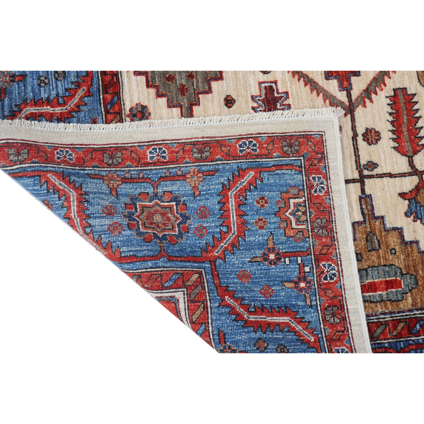ARYANA ARYAN IVORY / LIGHT BLUE 6' X 8'11"