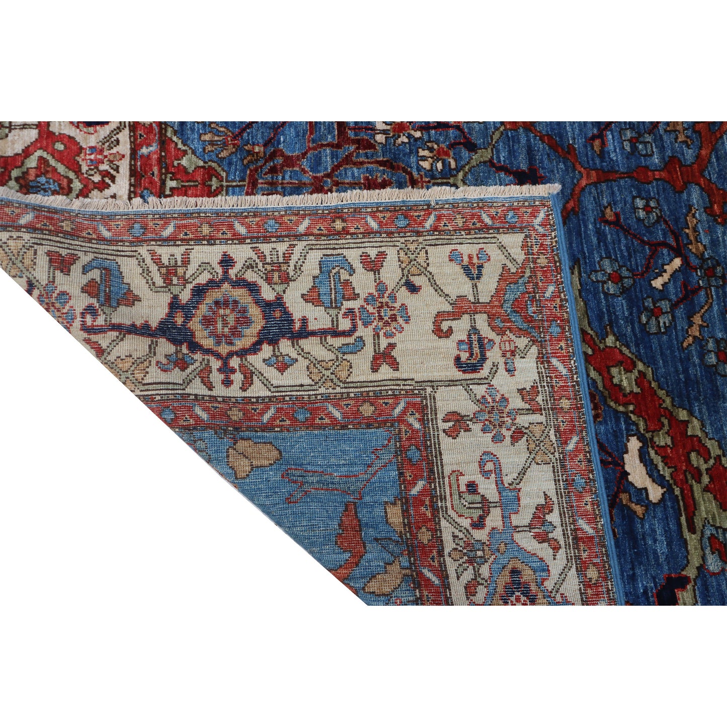 ARYANA ARYAN LIGHT BLUE / IVORY 5'10" X 9'3"
