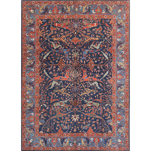 ARYANA ARYAN NAVY / LIGHT BLUE 8'11" X 11'6"