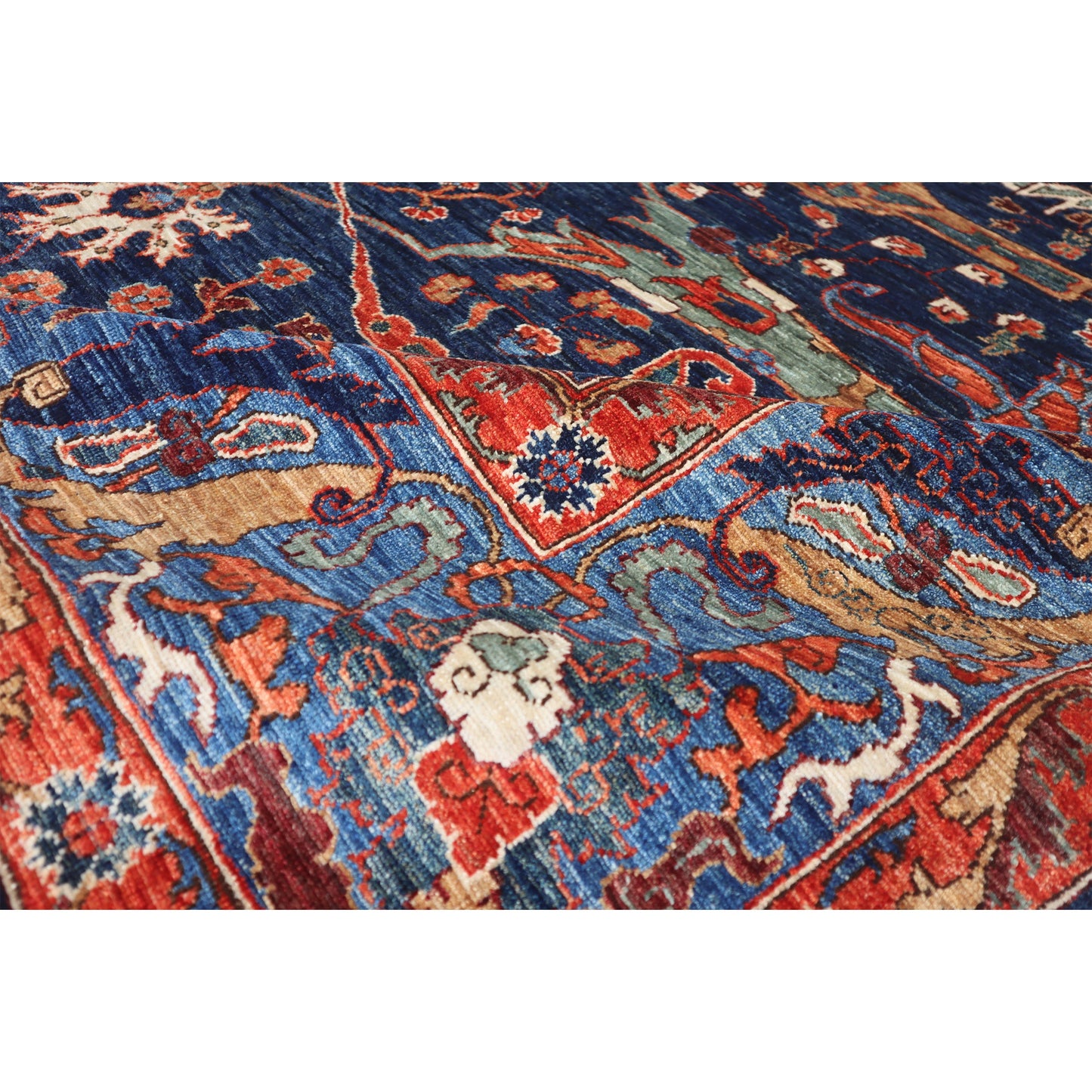 ARYANA ARYAN NAVY / LIGHT BLUE 8'11" X 11'6"