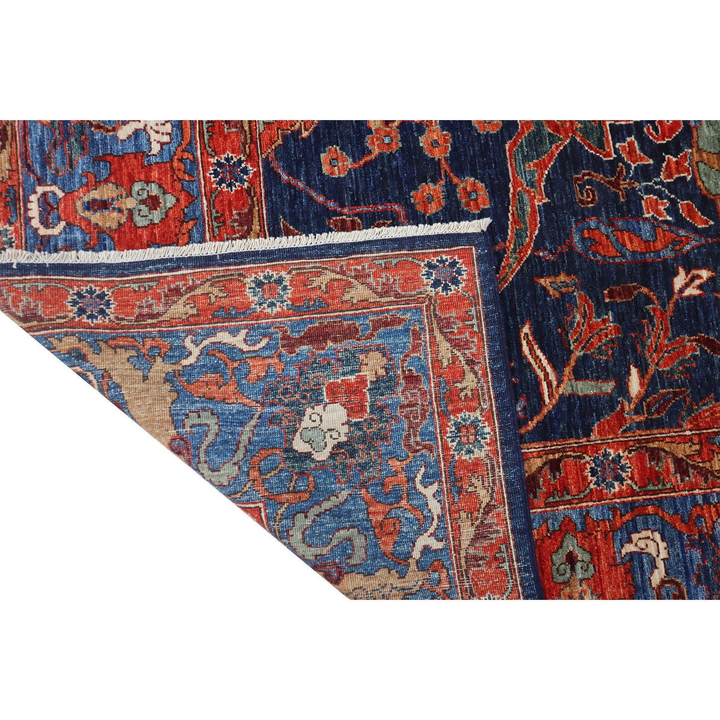 ARYANA ARYAN NAVY / LIGHT BLUE 8'11" X 11'6"