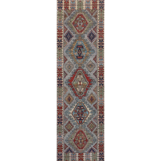 ARYANA ARYAN GREY / IVORY 3'2" X 10'7"