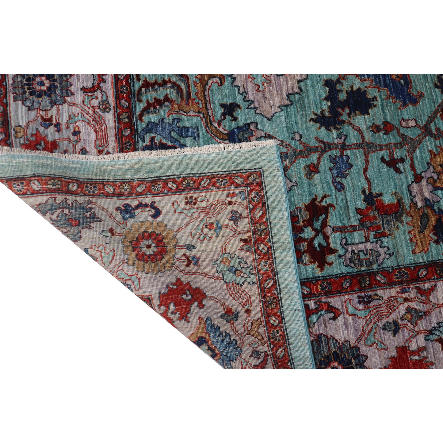 ARYANA ARYAN TURQUOISE / GREY 8' X 9'11"
