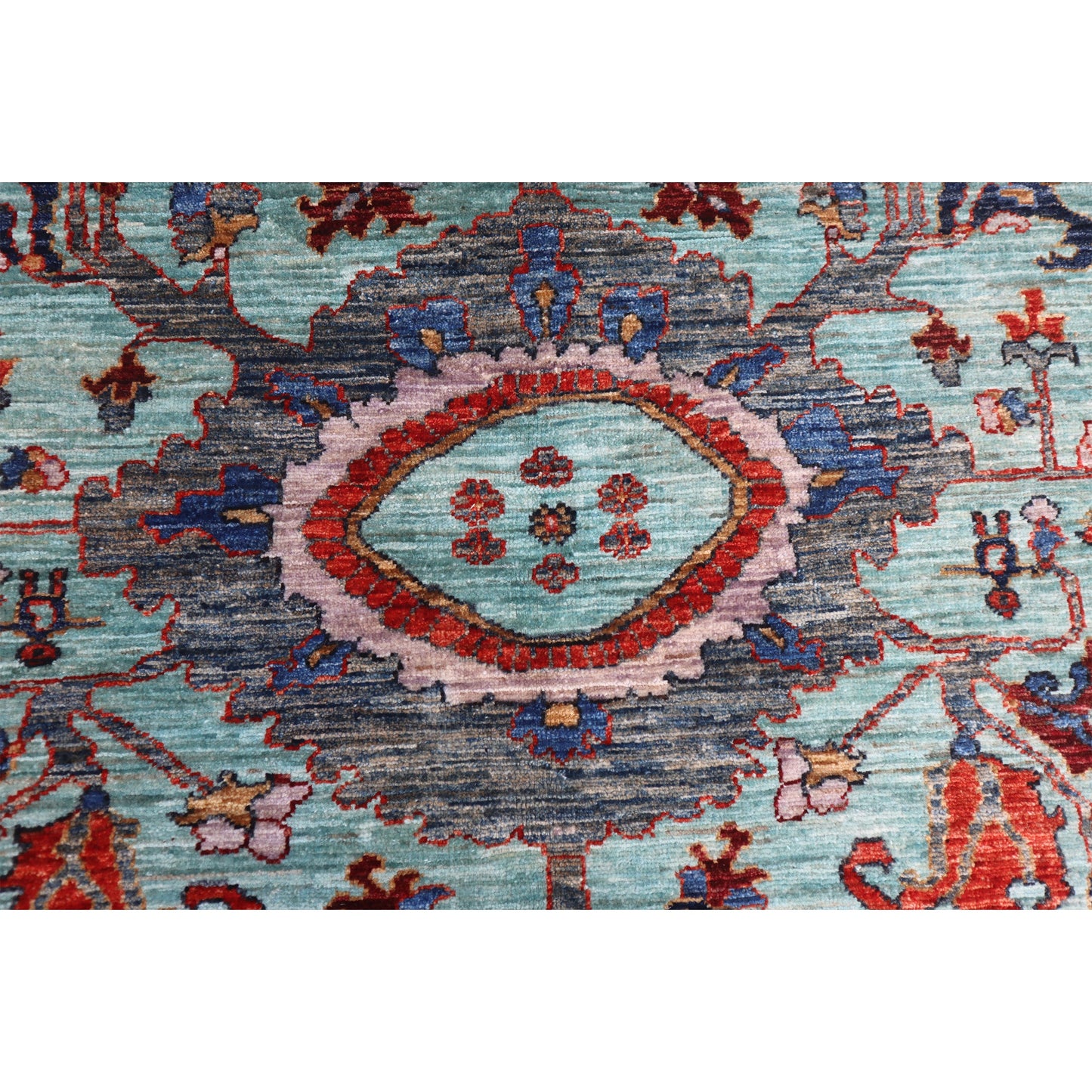ARYANA ARYAN TURQUOISE / GREY 8' X 9'11"