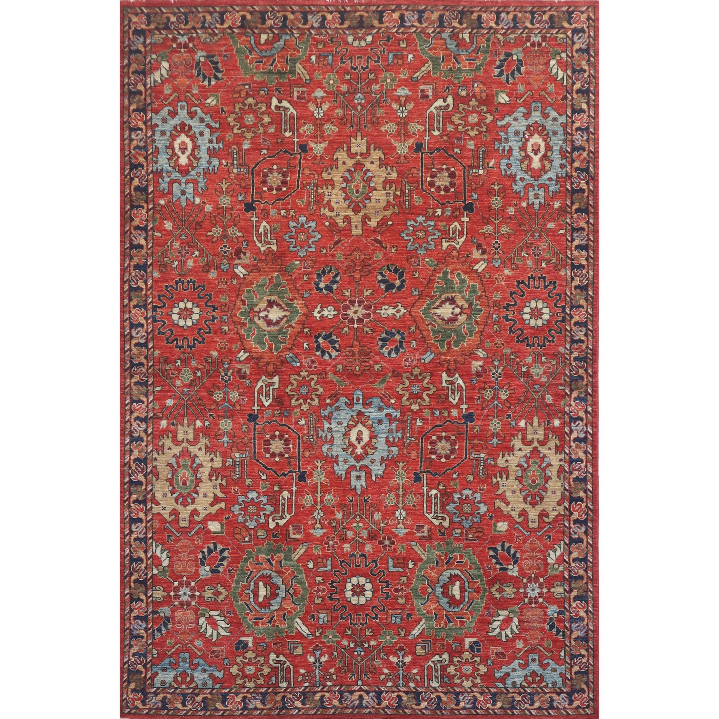 ARYANA ARYAN RED / BLUE 5'11" X 8'9"