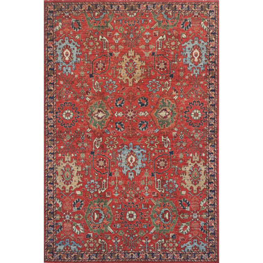 ARYANA ARYAN RED / BLUE 5'11" X 8'9"