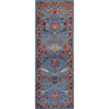 ARYANA ARYAN LIGHT BLUE / NAVY 2'7" X 8'