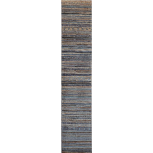 ARYANA GABEH GREY / BLUE 2'6" X 13'5"