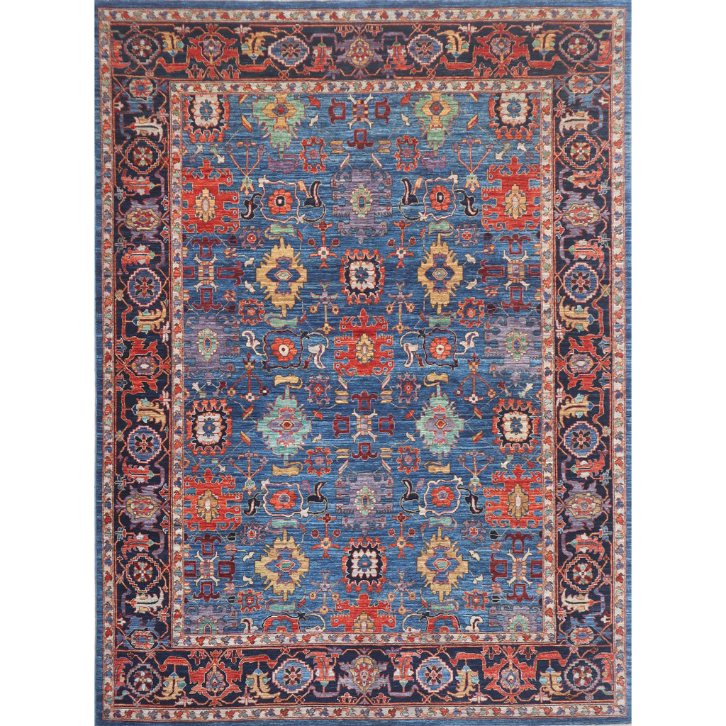 ARYANA ARYAN LIGHT BLUE / NAVY 8'1" X 10'4"