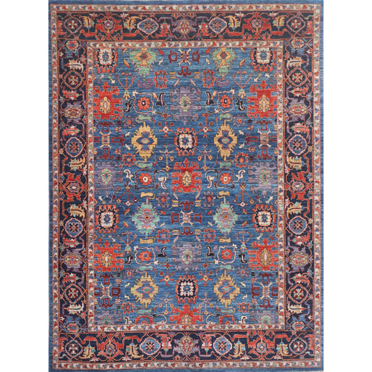 ARYANA ARYAN LIGHT BLUE / NAVY 8'1" X 10'4"