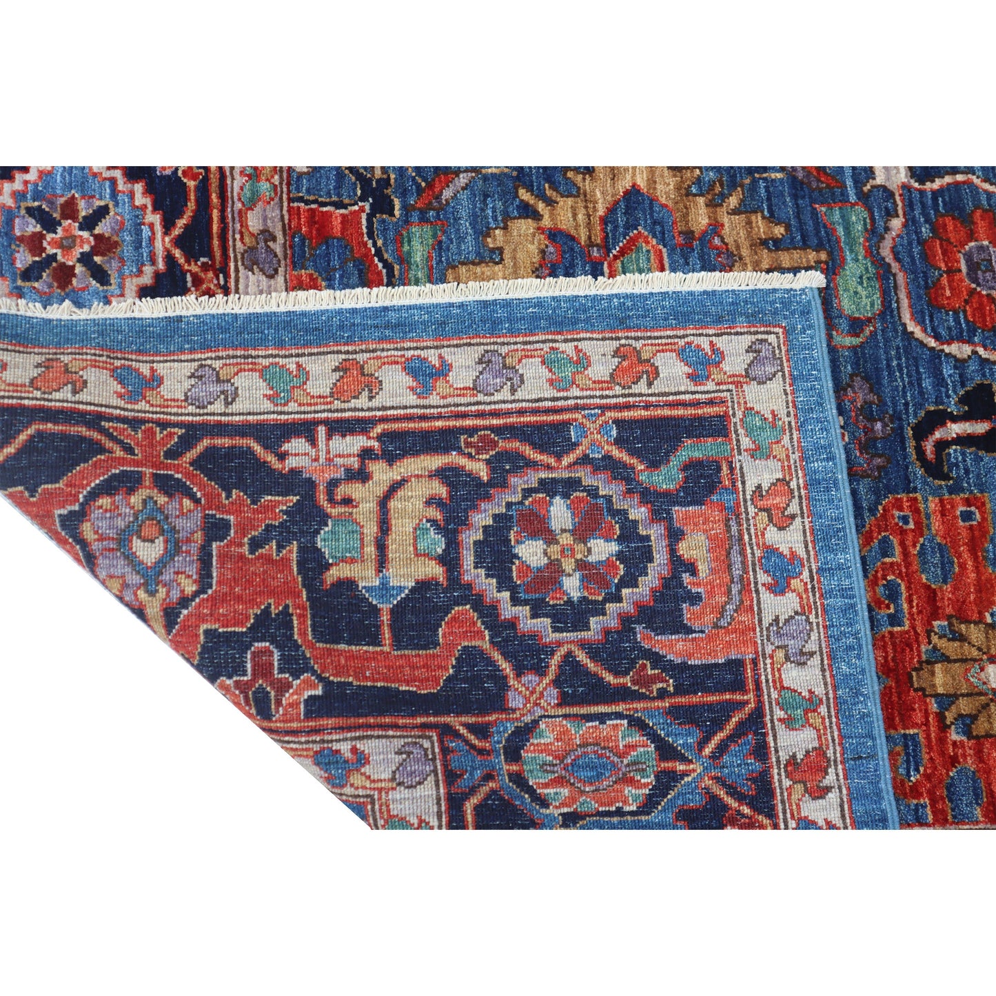 ARYANA ARYAN LIGHT BLUE / NAVY 8'1" X 10'4"