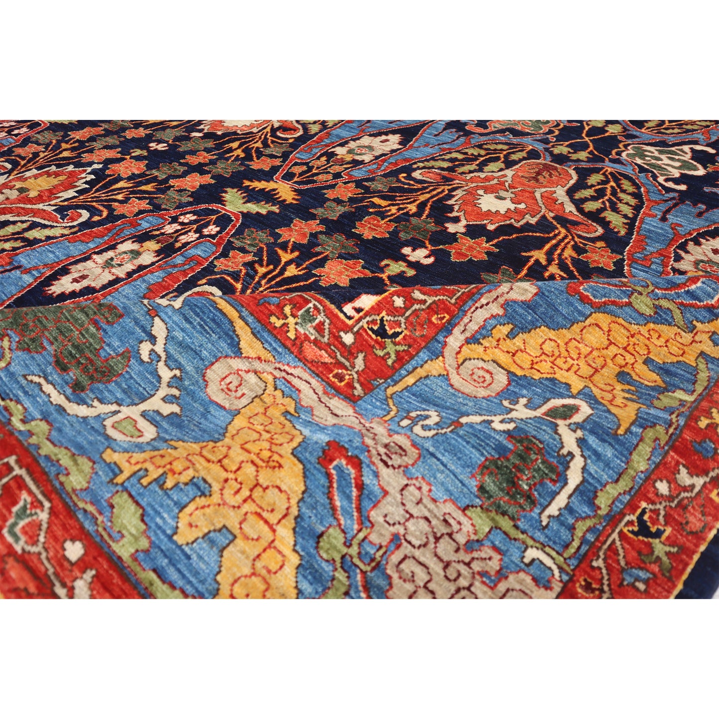 ARYANA ARYAN NAVY / LIGHT BLUE 11'10" X 15'