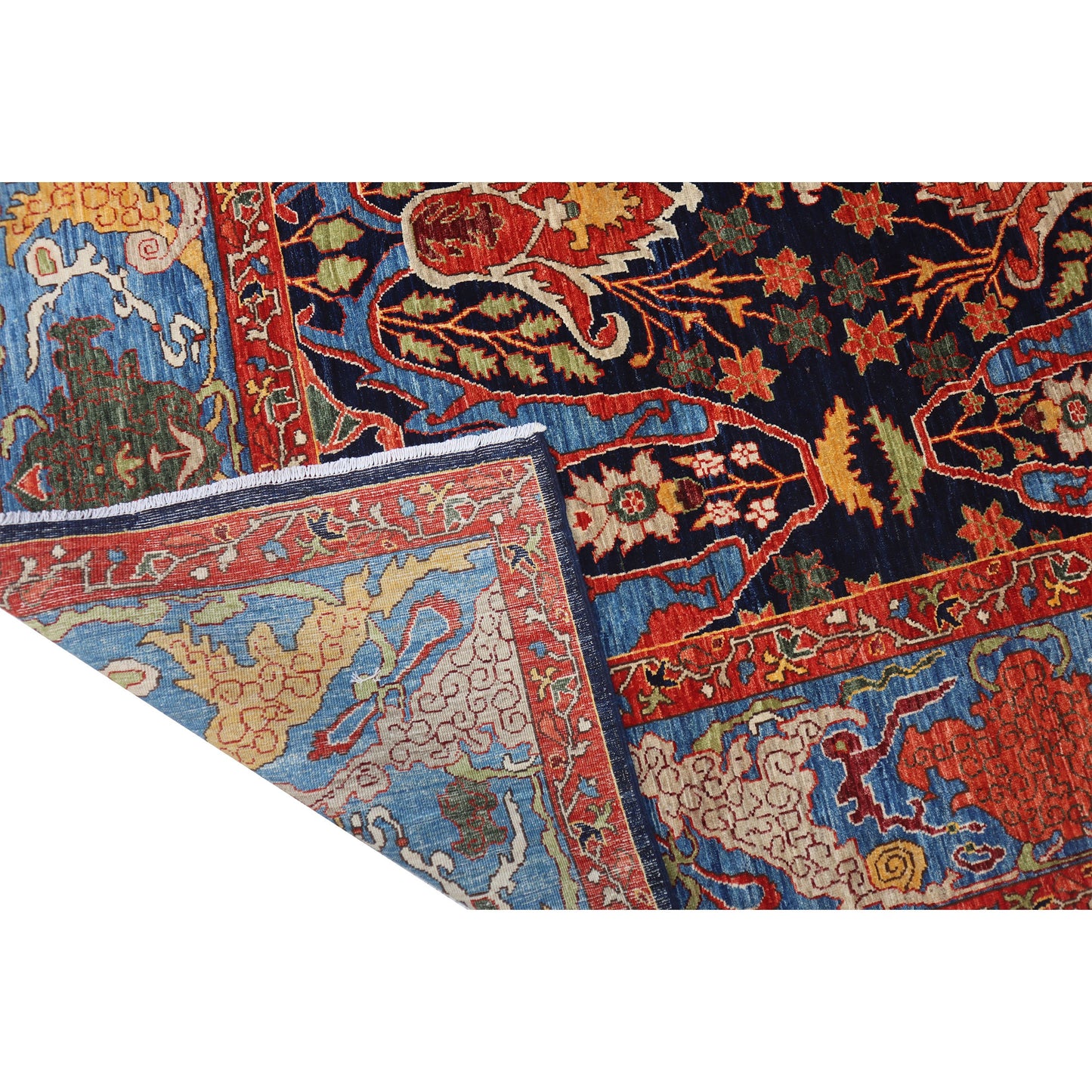 ARYANA ARYAN NAVY / LIGHT BLUE 11'10" X 15'