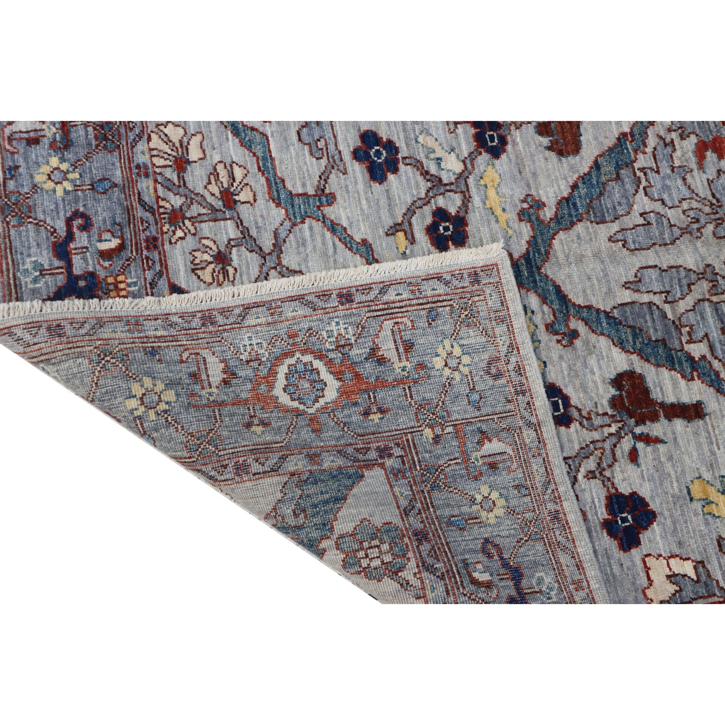 ARYANA ARYAN LIGHT GREY / DARK GREY 4' X 12'4"