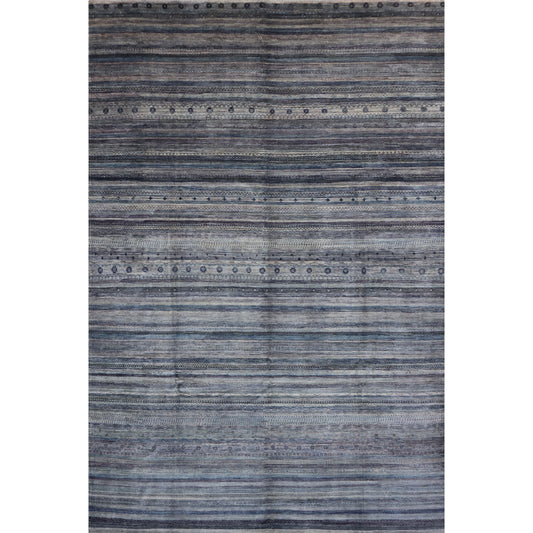 ARYANA ARYAN GREY / NAVY 9'11" X 13'7"